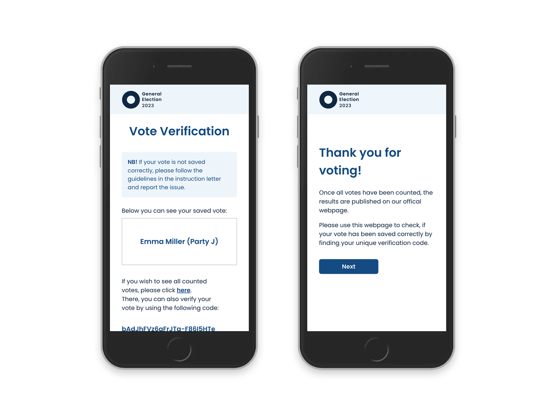 E-Voting Usability Study