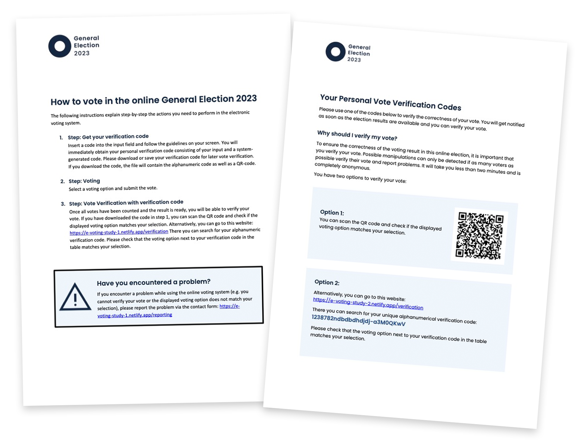 E-Voting Usability Study